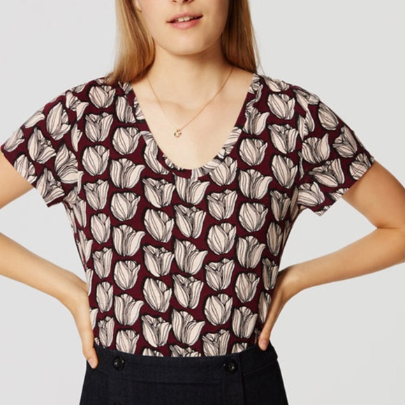 LOFT Tops - LOFT• Tulip Short Sleeve Top 97